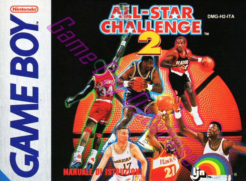 NBA All-Star Challenge 2 ITA Front of the booklet