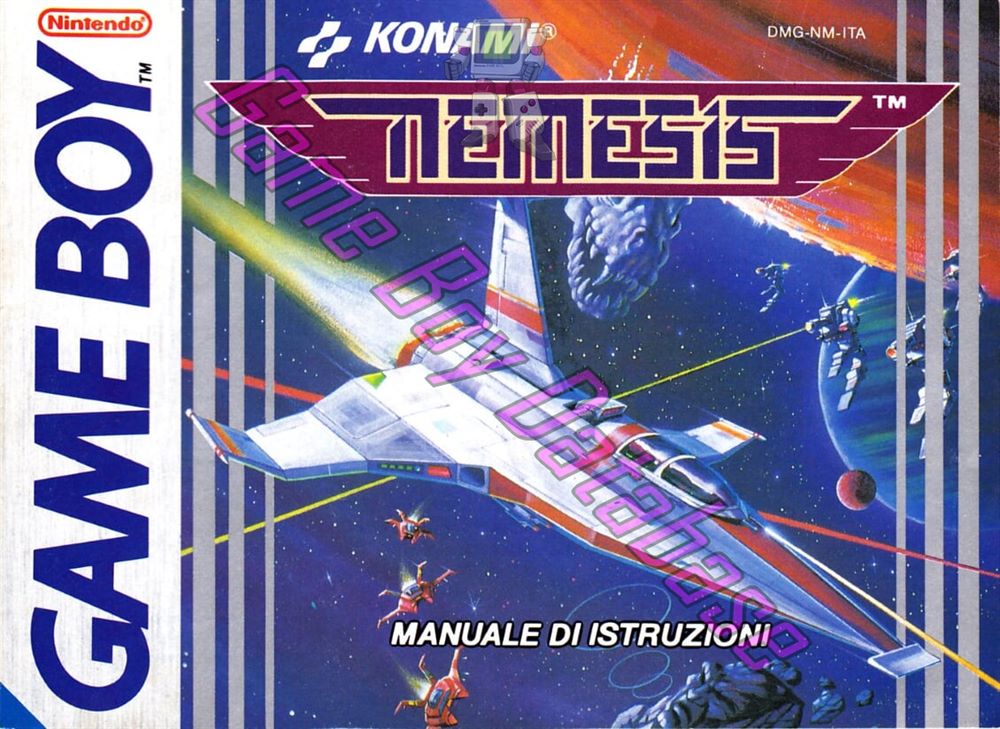 Nemesis ITA Front of the booklet