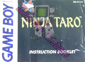 Ninja Taro USA Front of the booklet