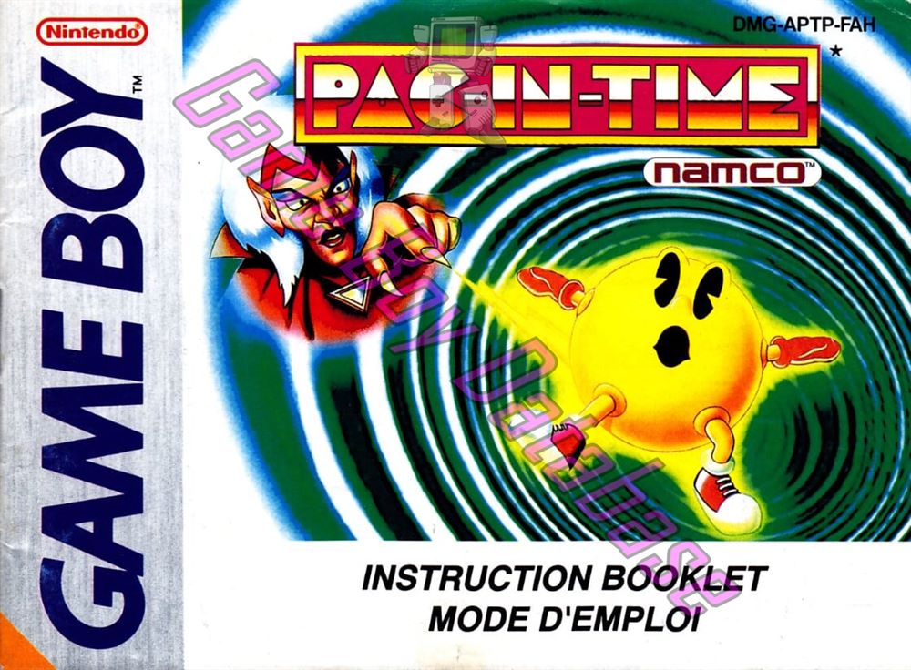 Pac-In-Time FAH Front of the booklet