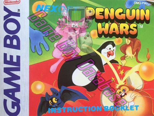 Penguin Wars USA Front of the booklet