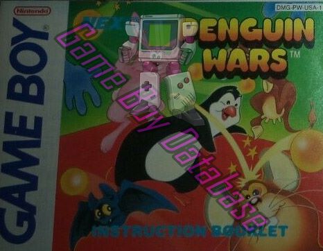 Penguin Wars USA-1 Front of the booklet