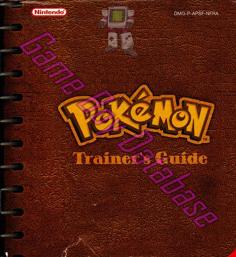 Pokemon Edition Speciale Pikachu Version Jaune NFRA Front of the booklet