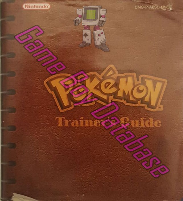 Pokemon Gelbe Edition NNOE Front of the booklet