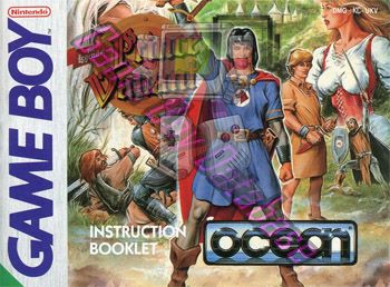 Prince Valiant (the Legend of) UKV Front of the booklet