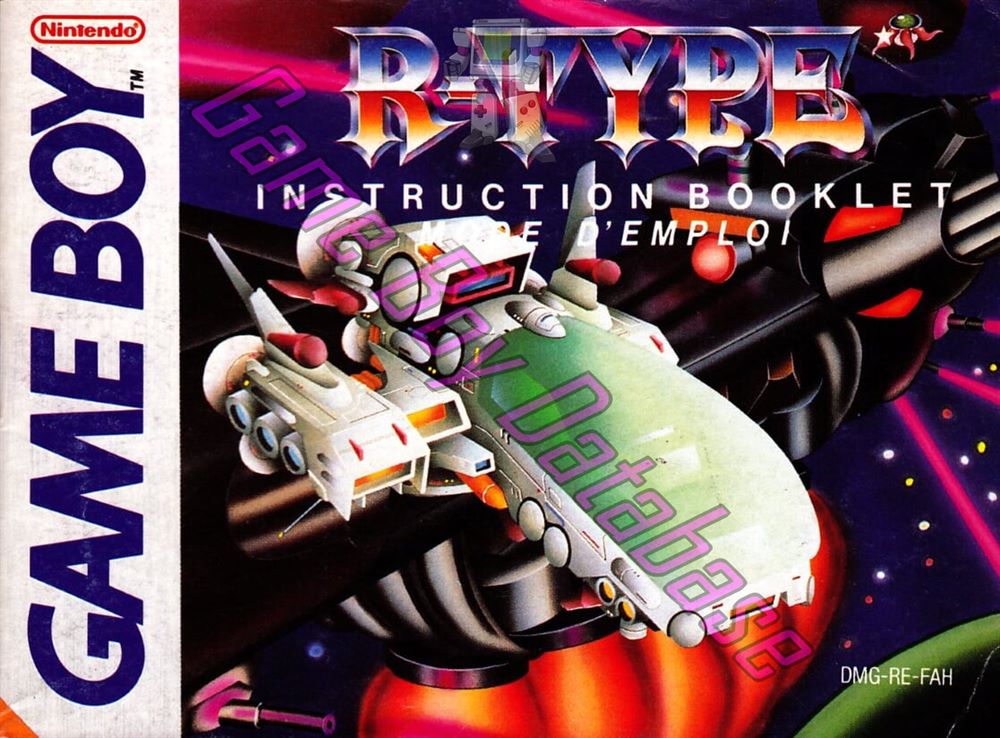 R-Type FAH Front of the booklet