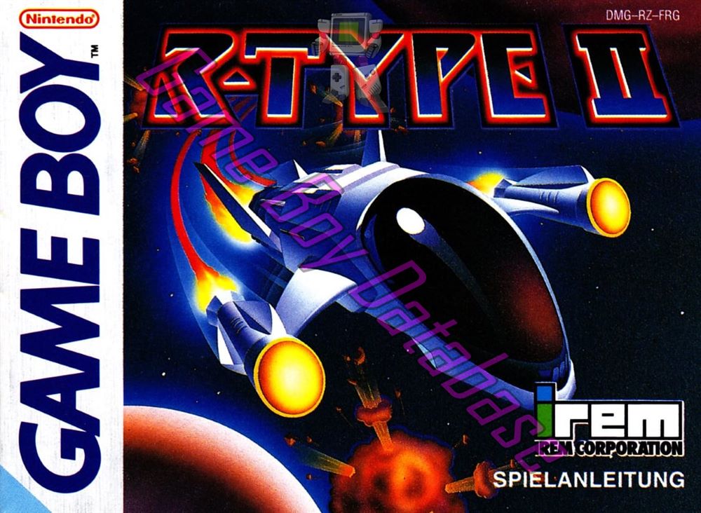 R-Type II FRG Front of the booklet