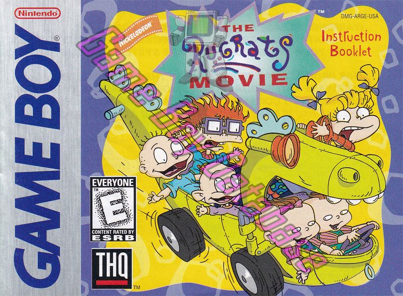 Rugrats Movie (the) USA Front of the booklet