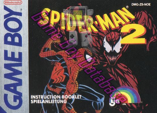 Spider-Man 2 NOE Front of the booklet