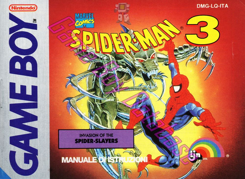 Spider-Man 3 Invasion of the Spider-Slayers ITA Front of the booklet