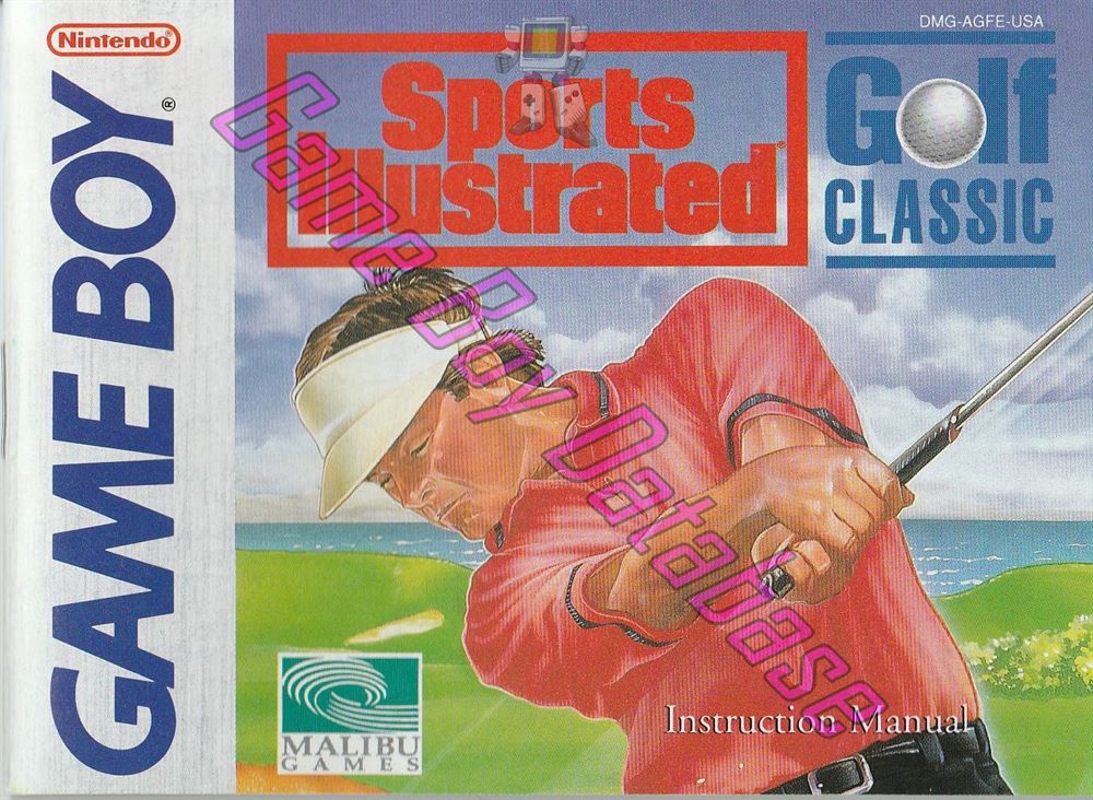 Sports Illustrated Golf Classic USA Front of the booklet