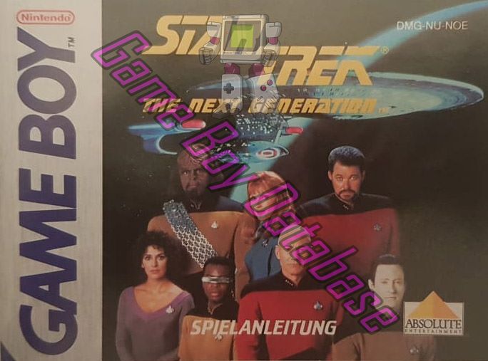 Star Trek: The Next Generation NOE Front of the booklet