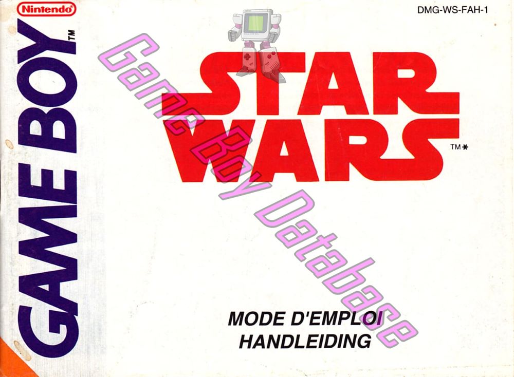 Star Wars FAH-2 Front of the booklet