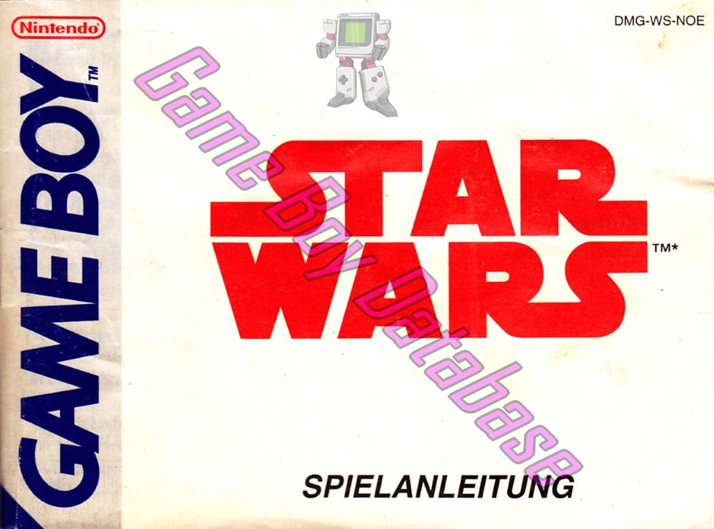 Star Wars NNOE Front of the booklet