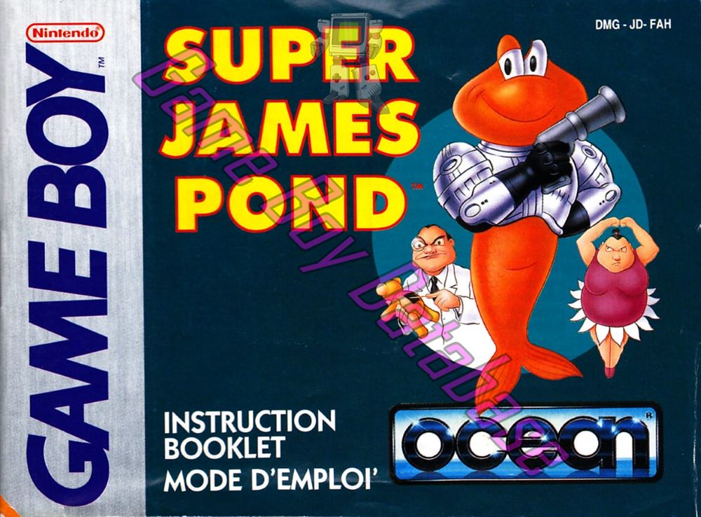 Super James Pond FAH Front of the booklet