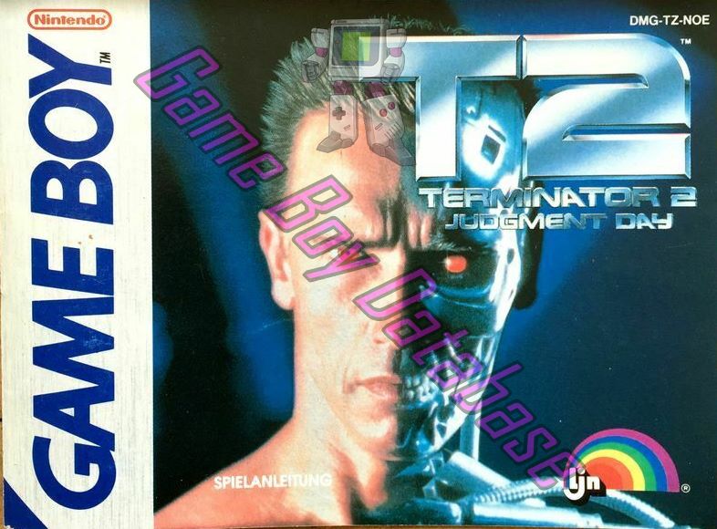 T2 Terminator 2 Judgment Day NOE Front of the booklet