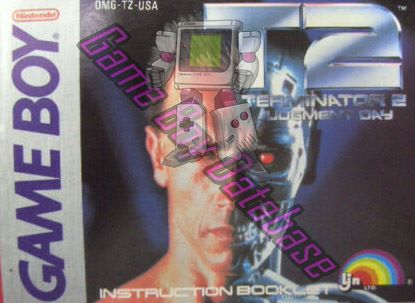 T2 Terminator 2 Judgment Day USA Front of the booklet