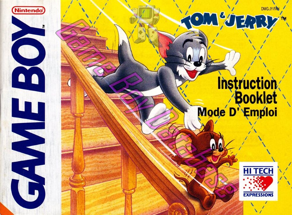 Tom & Jerry FAH Front of the booklet