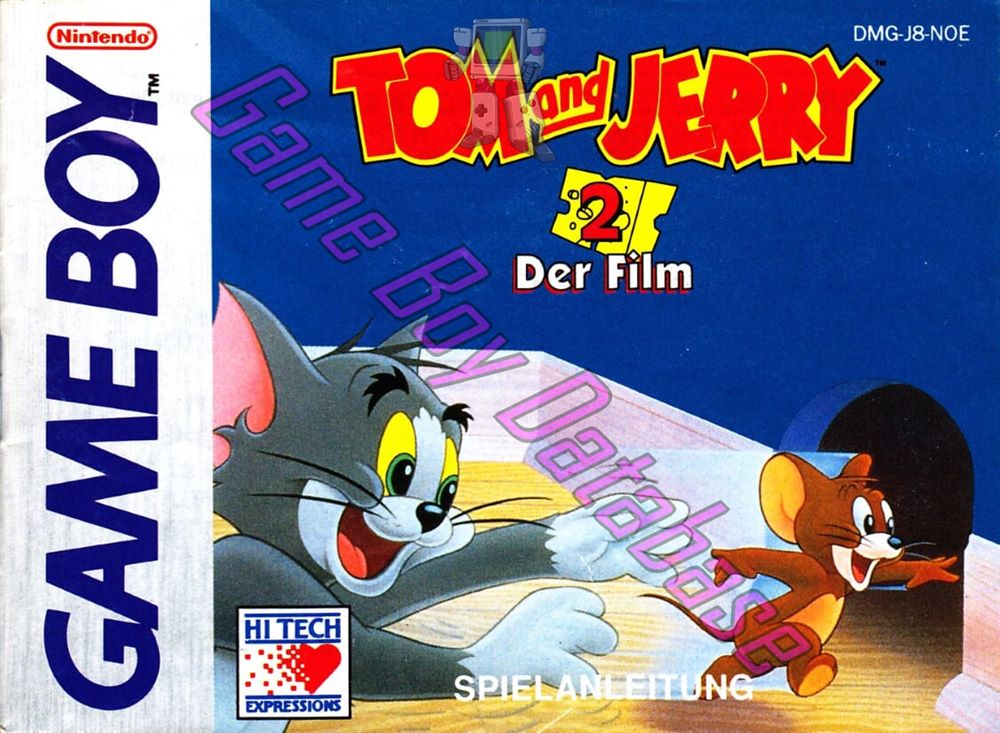 Tom and Jerry 2 der Film NOE Front of the booklet