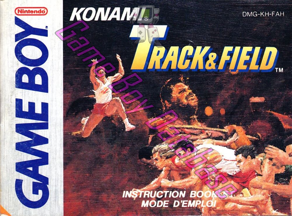 Track & Field FAH Front of the booklet