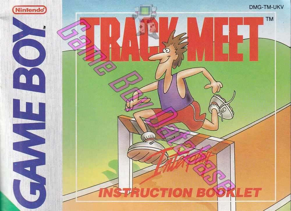 Track Meet UKV Front of the booklet