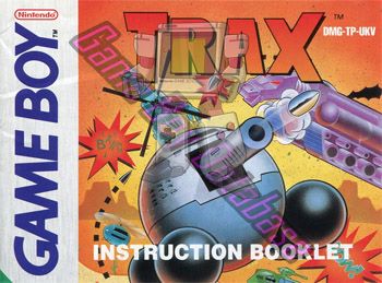 Trax UKV Front of the booklet