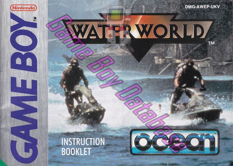 WaterWorld UKV Front of the booklet