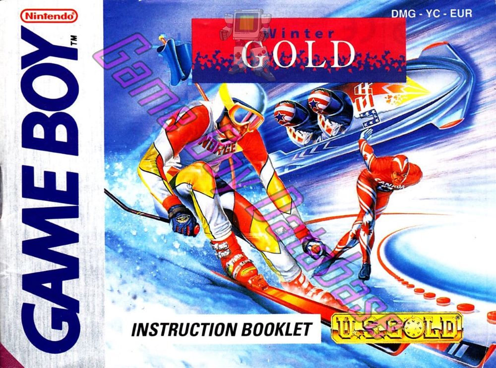 Winter Gold EUR Front of the booklet