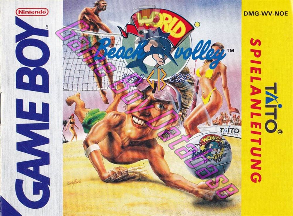 World Beach Volley NOE Front of the booklet