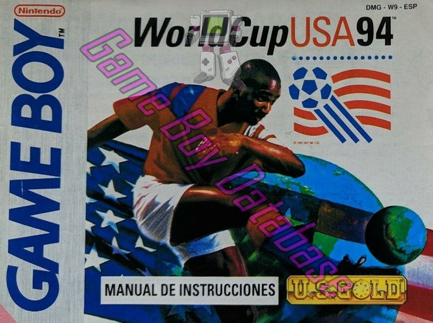 World Cup USA 94 ESP Front of the booklet