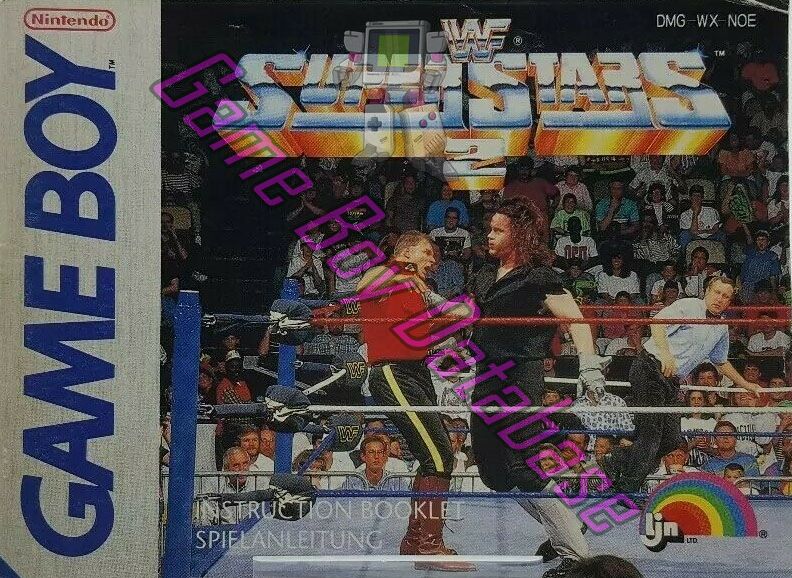 WWF Superstars 2 NOE Front of the booklet