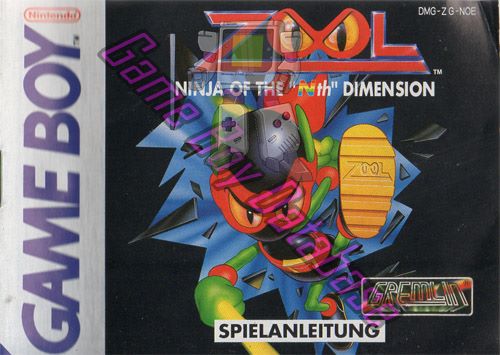 Zool NOE Front of the booklet