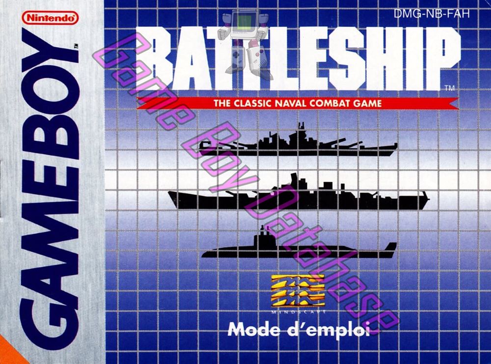 Battleship FAH Front of the booklet