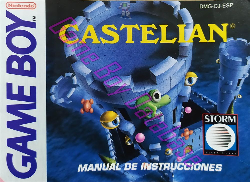 Castelian ESP Front of the booklet