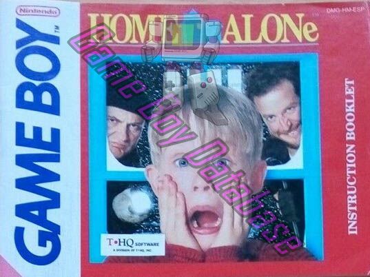 Home Alone ESP Front of the booklet