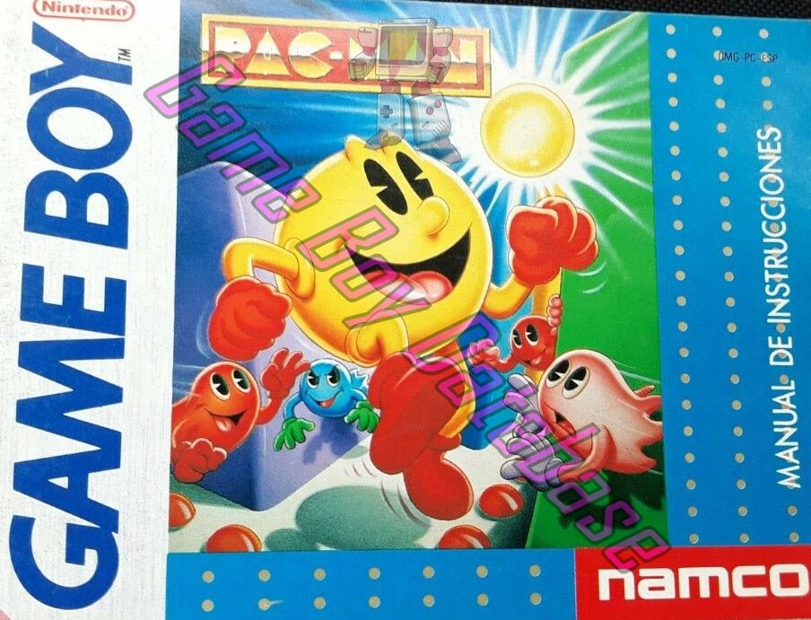 Pac-Man ESP Front of the booklet