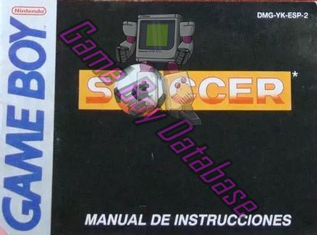 Soccer ESP-2 Front of the booklet