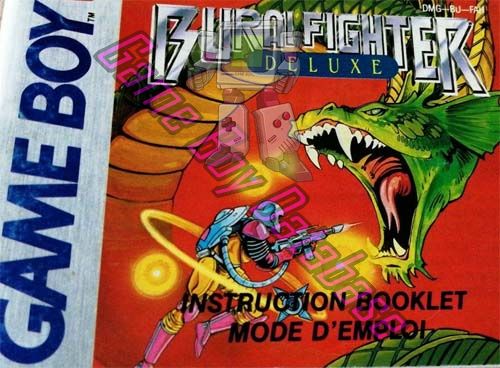 Burai Fighter Deluxe FAH Front of the booklet