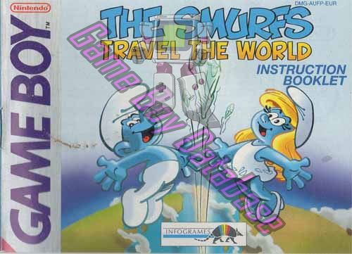 Smurfs Travel the World (the) EUR Front of the booklet