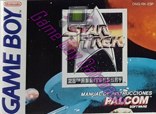 Star Trek 25th Anniversary ESP Front of the booklet