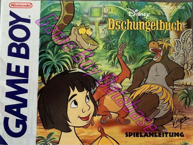 Dschungelbuch (Disney das) NOE Front of the booklet