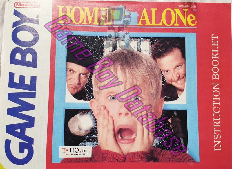 Home Alone SCN Front of the booklet