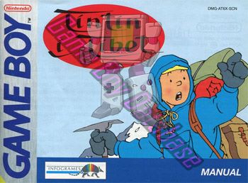 Tintin i Tibet SCN Front of the booklet