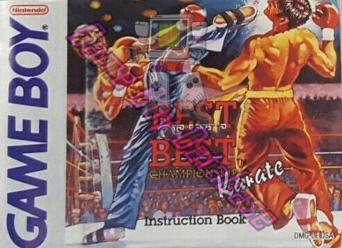 Best of the Best Championship Karate USA Front of the booklet