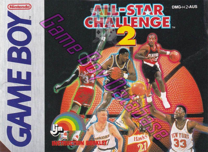 NBA All-Star Challenge 2 AUS Front of the booklet