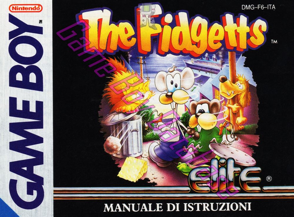 Fidgetts (the) ITA Front of the booklet