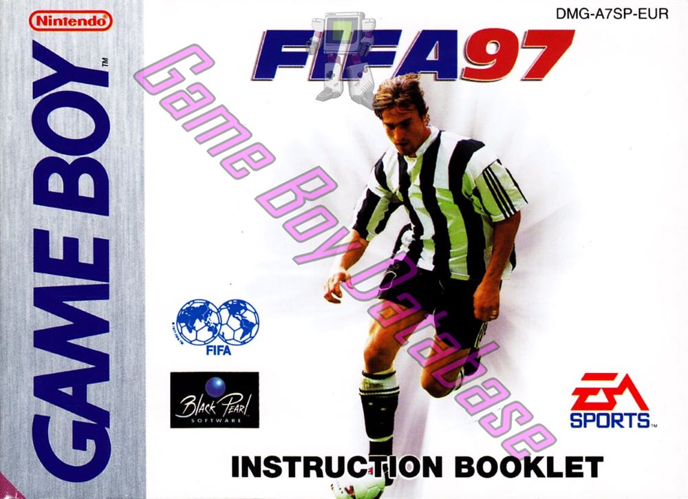 FIFA Soccer 97 EUR Front of the booklet