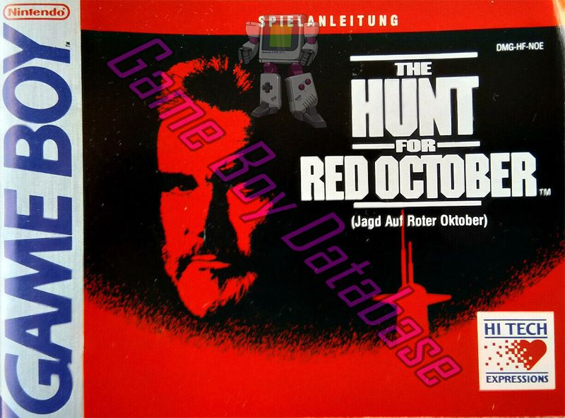 Hunt for Red October (the) NOE Front of the booklet