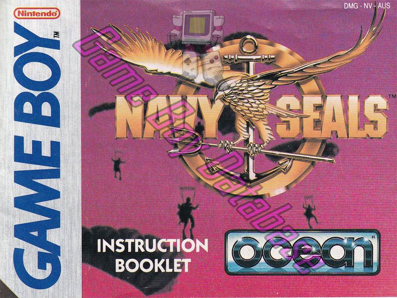 Navy Seals AUS Front of the booklet