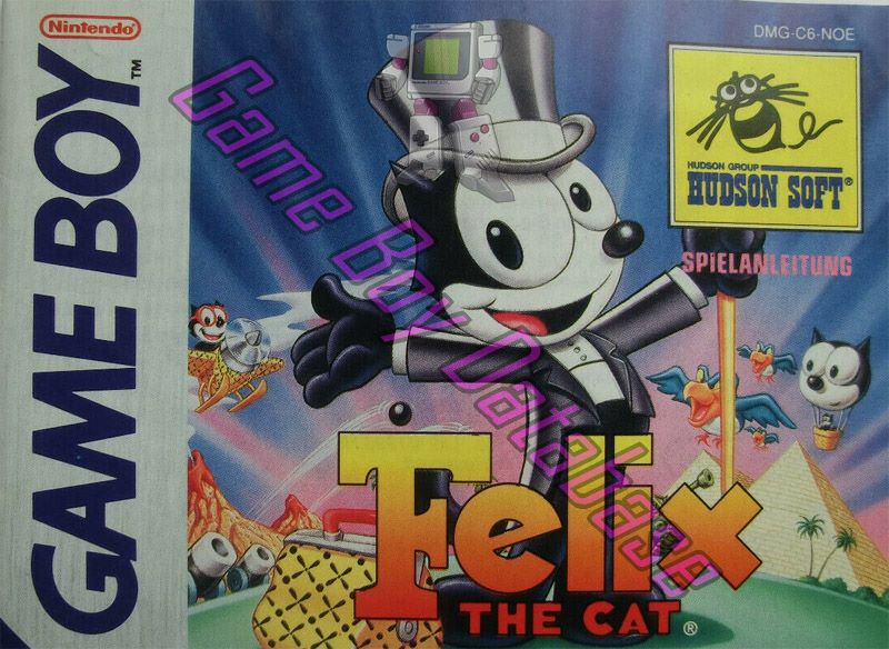 Felix the Cat NOE Front of the booklet